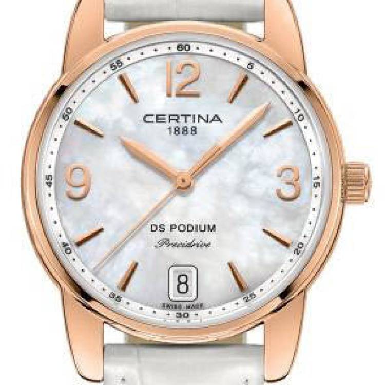 Certina Watch DS Podium Lady - White