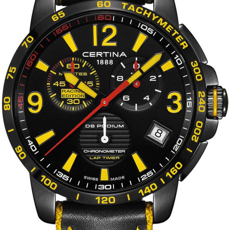 Certina Watch DS Podium Chrono Lap Timer