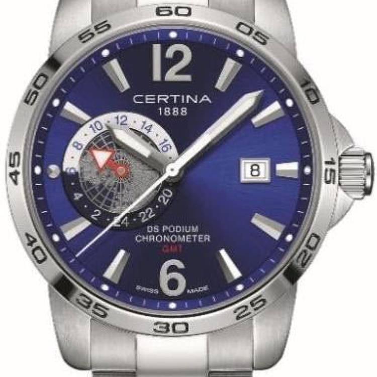 Certina Watch DS Podium GMT - Blue