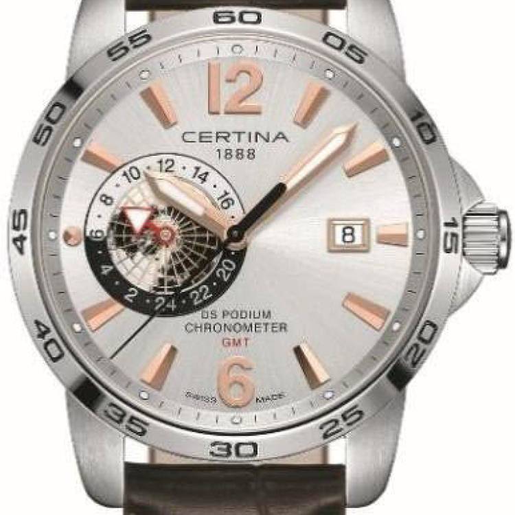 Certina Watch DS Podium GMT - Silver