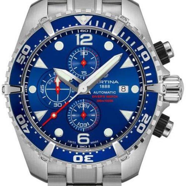 Certina Watch DS Action Chrono Diver - Blue
