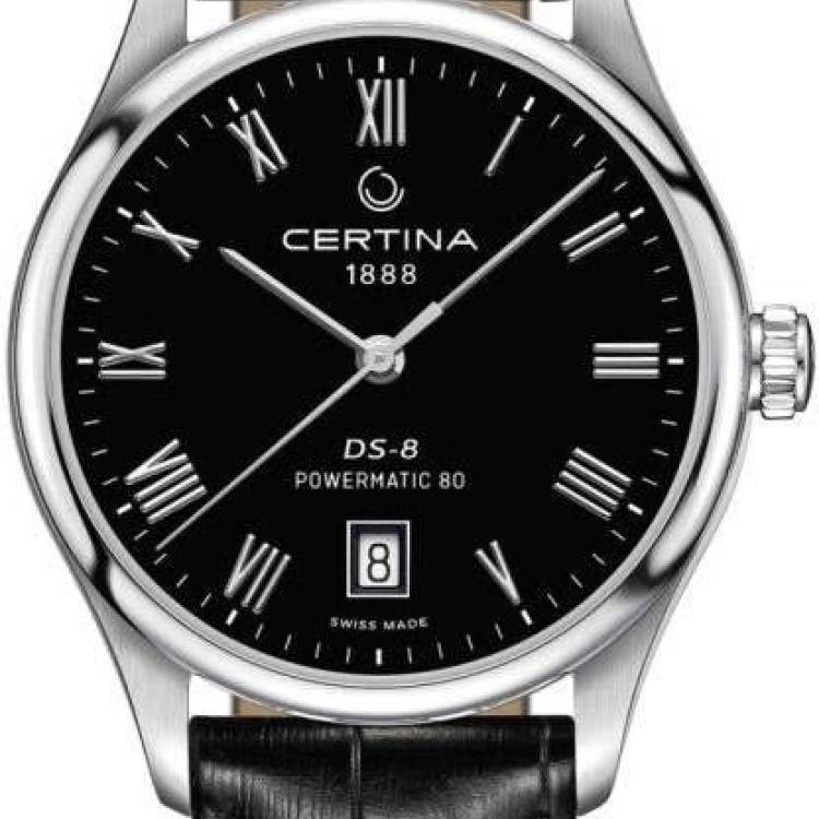 Certina Watch DS-8 Powermatic 80 - Black