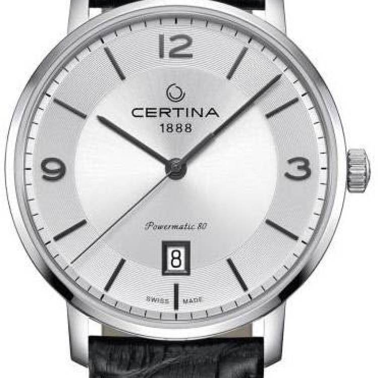 Certina Watch DS Caimano Powermatic 80 - Silver