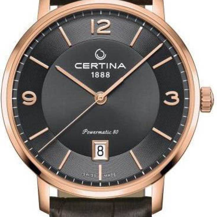 Certina Watch DS Caimano Powermatic 80 - Black