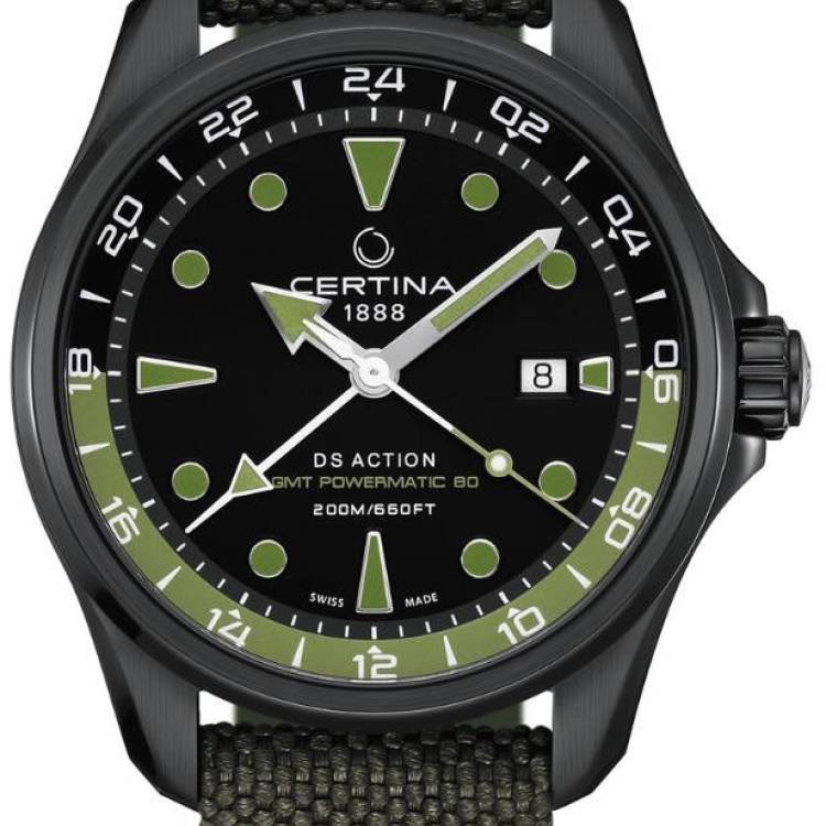 Certina Watch DS Action GMT Powermatic 80