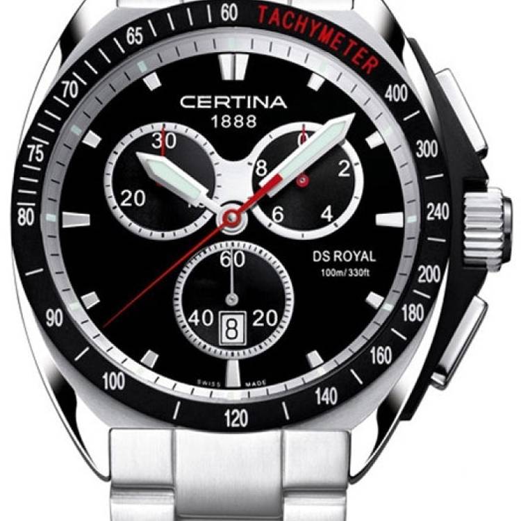 Certina Watch DS Royal Mens - Black