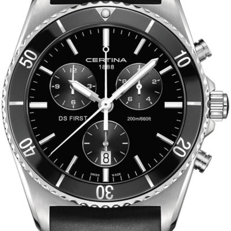 Certina Watch DS First Ceramic - Black