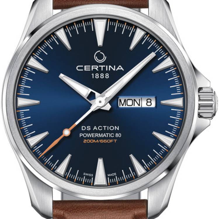 Certina Watch DS Action Day Date Powermatic 80