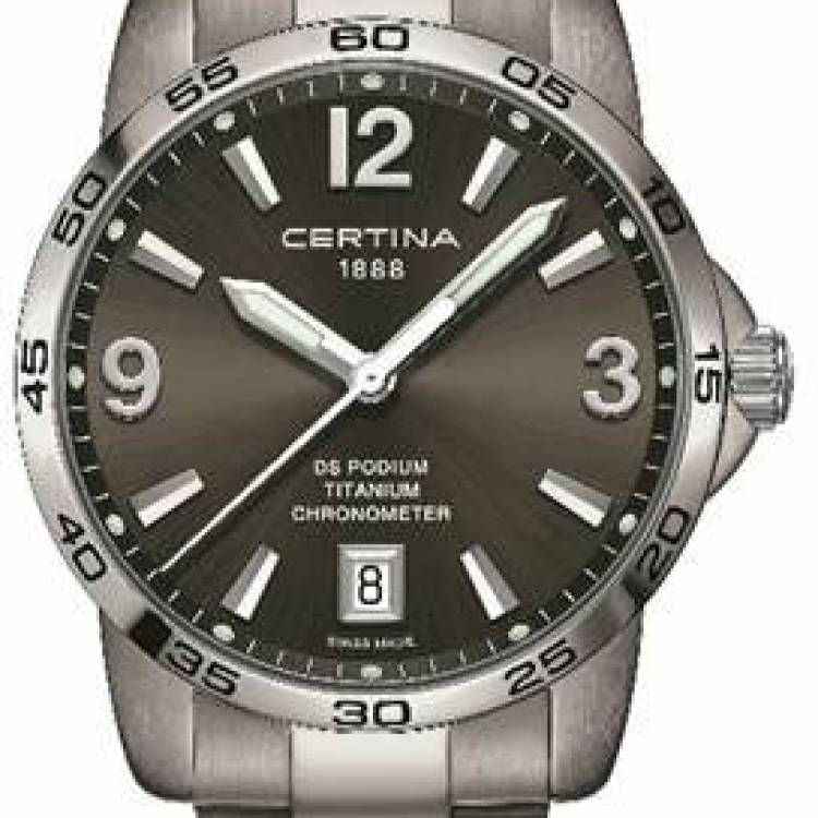 Certina Watch DS Podium Gent - Grey