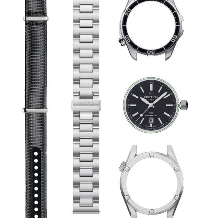 Certina Watch DS+ Automatic Black Kit