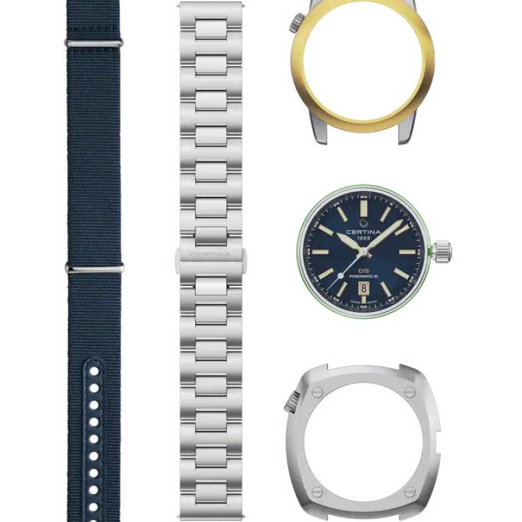 Certina Watch DS+ Automatic Blue Kit