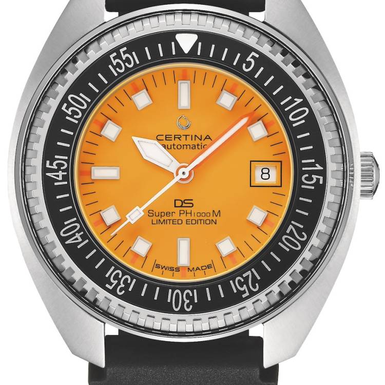 Certina Watch DS PH1000M Orange Limited Edition