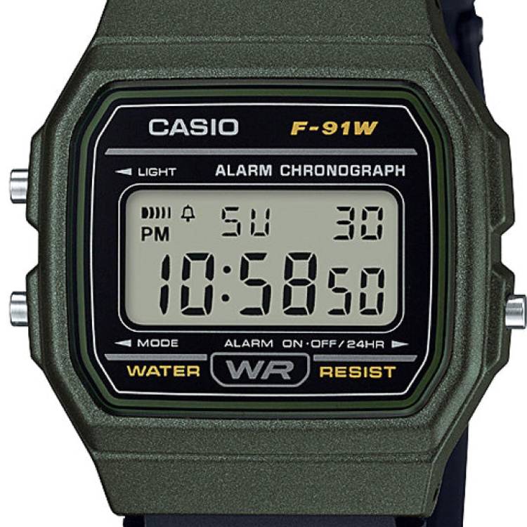 Casio Watch Microlight Alarm