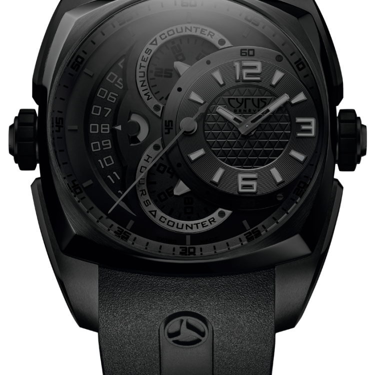 Cyrus Watch Klepcys Chronograph Black DLC Limited Edition - Black