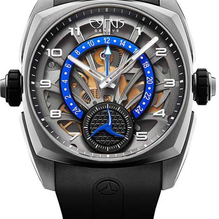 Cyrus Watch Klepcys GMT Retrograde Titanium Limited Edition - Grey