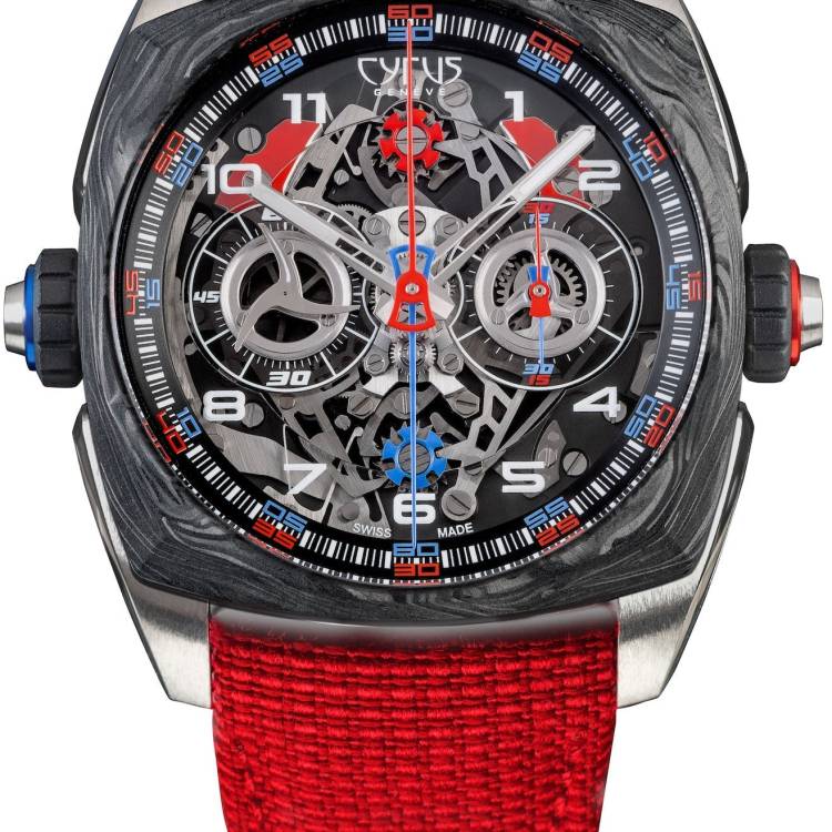 Cyrus Watch Klepcys Dice Titanium Carbon Fiber Limited Edition