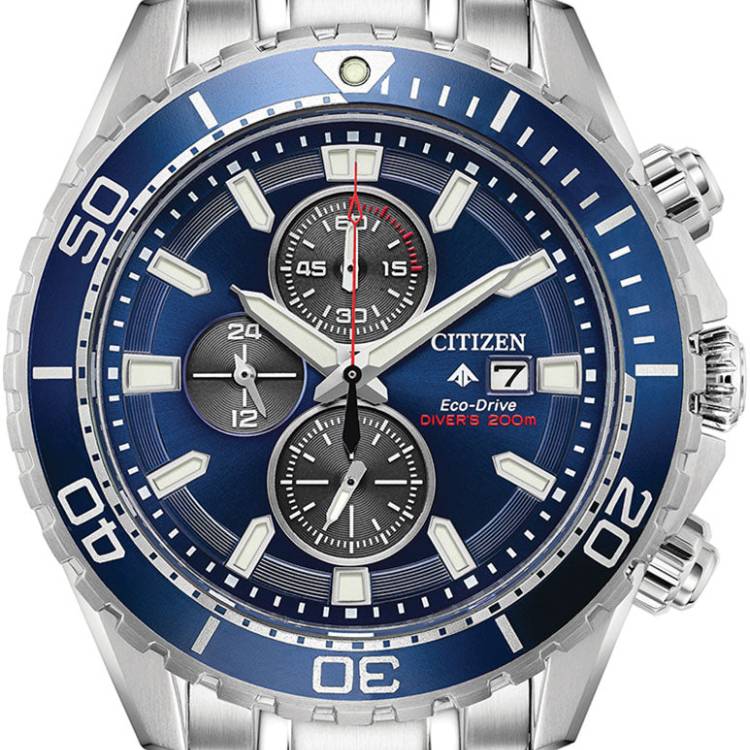 Citizen Watch Promaster Diver Chronograph Eco Drive Mens