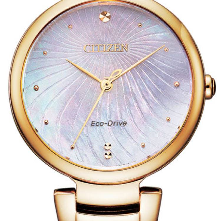 Citizen Watch Dress Eco Drive Ladies - White