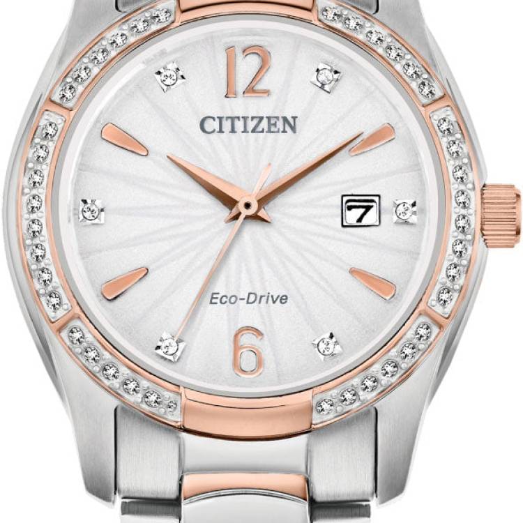 Citizen Watch Silhouette Crystal Eco Drive Ladies