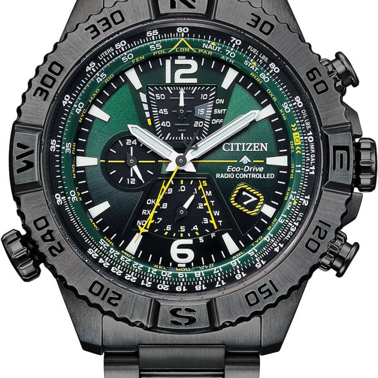 Citizen Watch Promaster Navihawk A.T Eco Drive Mens - Green