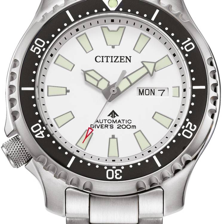 Citizen Watch Promaster Dive Automatic Mens - White