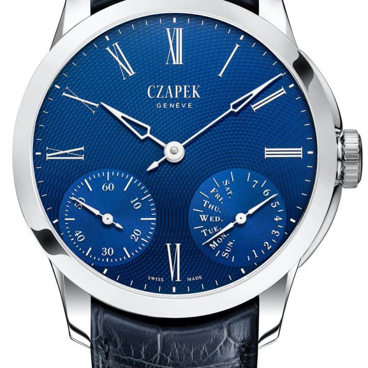 Czapek Watch Quai Des Bergues Sapphire Blue S Limited Edition