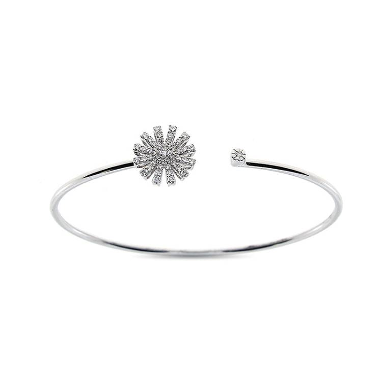 Damiani Margherita 18ct White Gold 0.38ct Diamond Bracelet - Gold