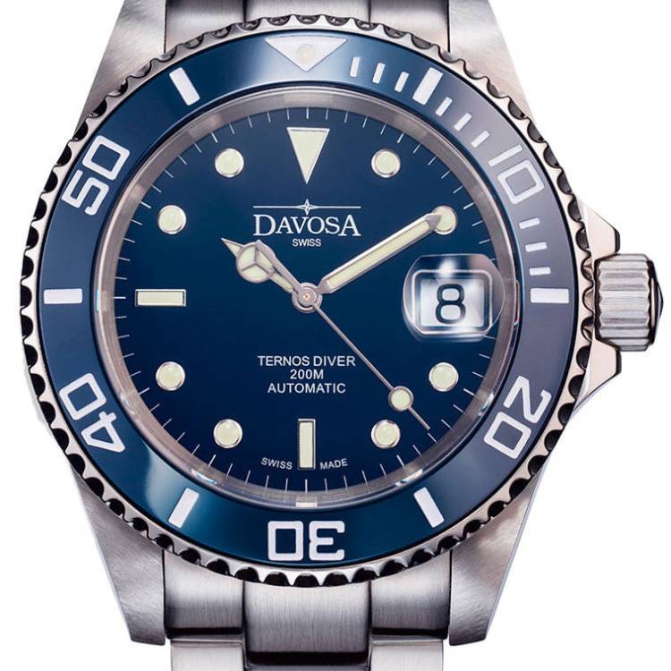 Davosa Watch Ternos Diver Ceramic - Blue