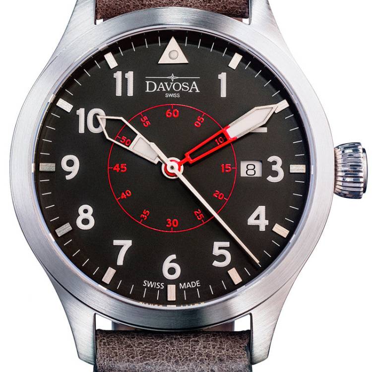 Davosa Watch Neoteric Pilot Auto - Black