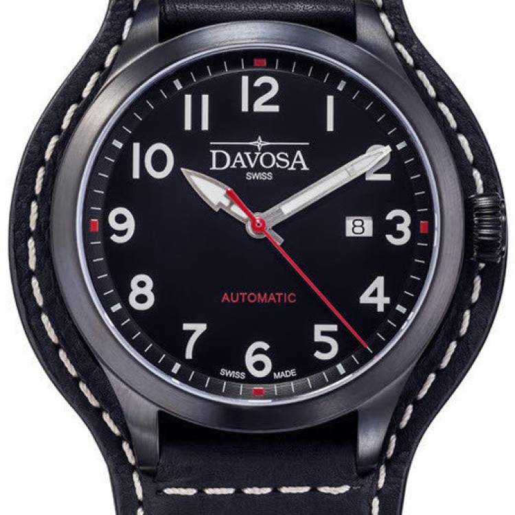 Davosa Watch Axis Automatic Black PVD - Black