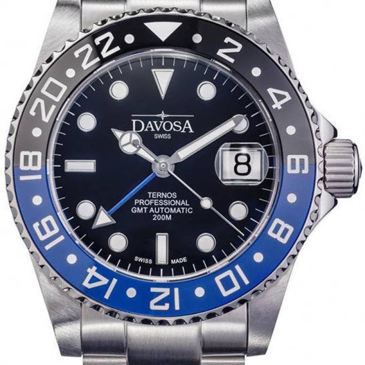 Davosa Watch Ternos Professional TT GMT - Black