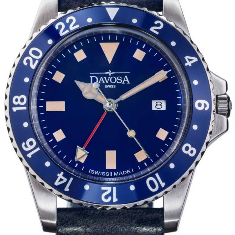 Davosa Watch Vintage Diver - Blue
