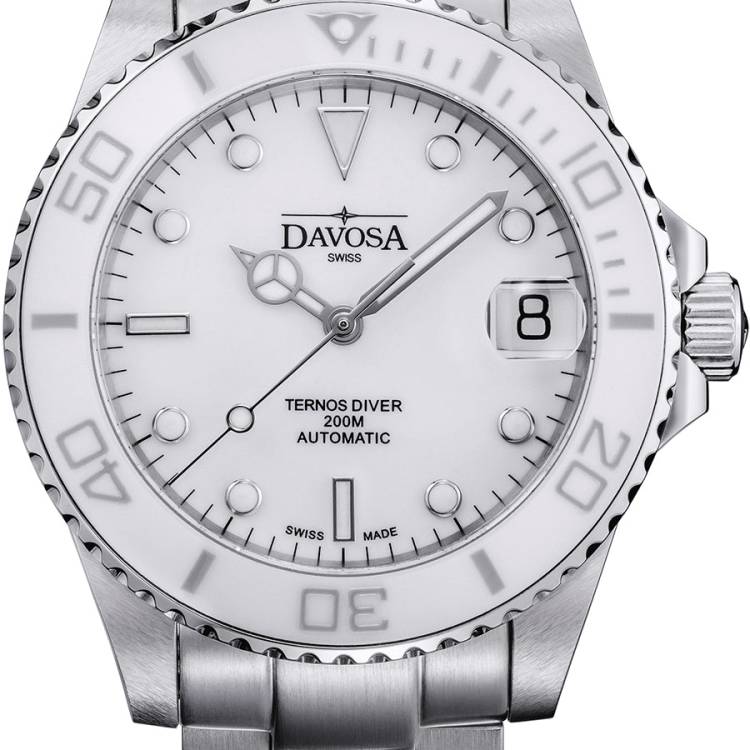 Davosa Watch Ternos Diver Lady White