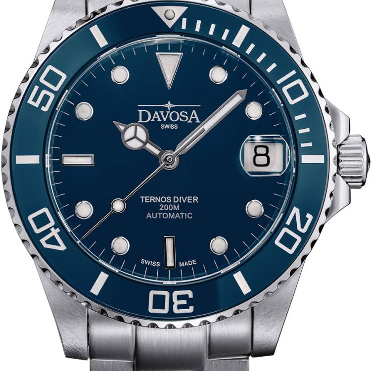 Davosa Watch Ternos Diver Lady Blue - Blue