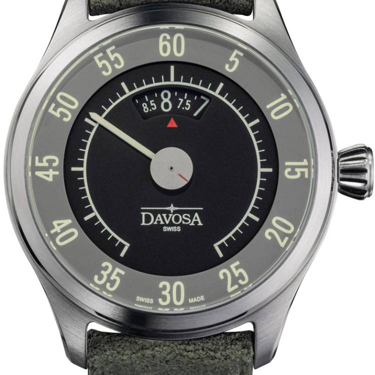 Davosa Watch Newton Speedometer Automatic Mens - Black