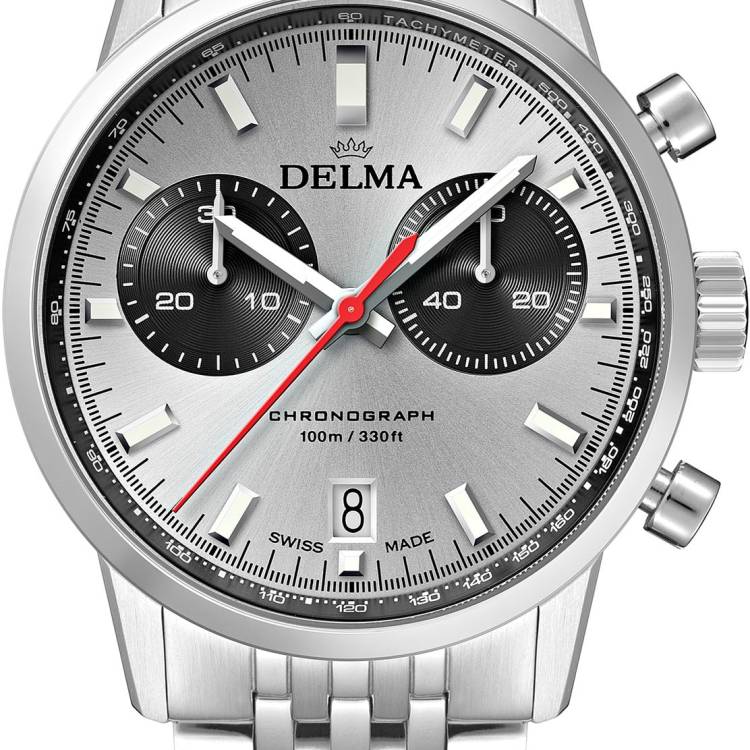 Delma Watch Continental Quartz - Silver