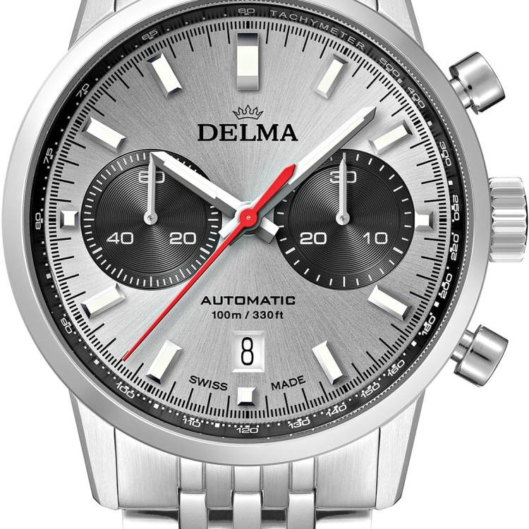 Delma Watch Continental Chrono - Silver