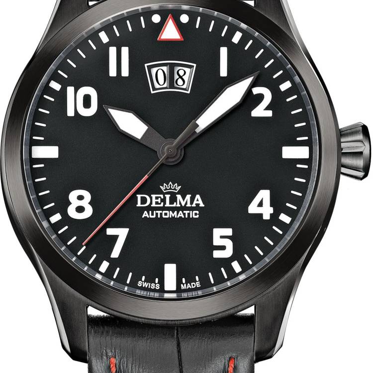 Delma Watch Commander Black Limited Edition - Black