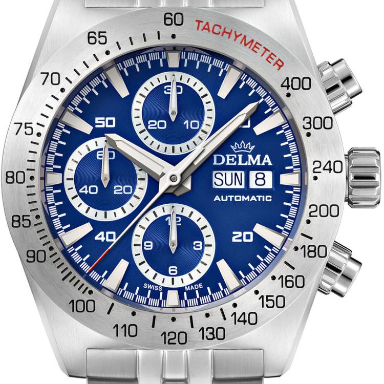 Delma Watch Montego Chronograph Blue