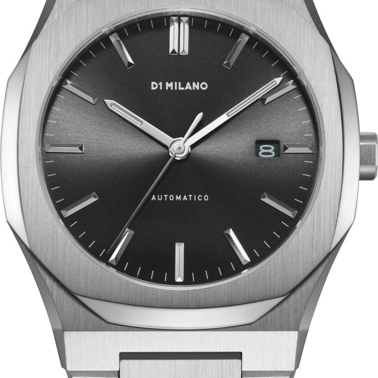 D1 Milano Watch Automatic Bracelet Black - Black