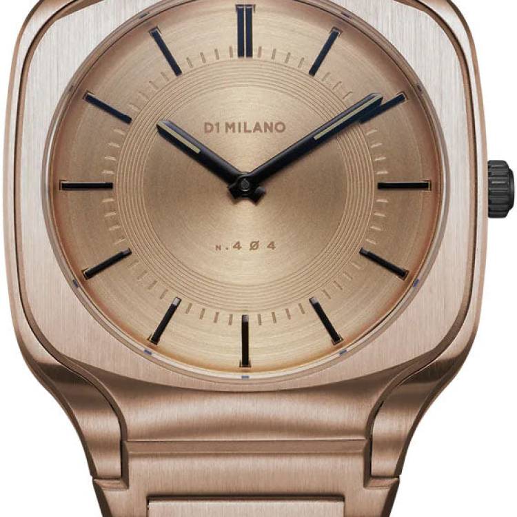 D1 Milano Watch Square Champagne