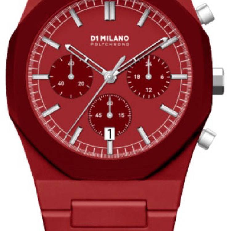 D1 Milano Watch Polychrono Red Blast