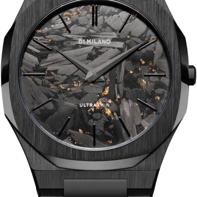 D1 Milano Watch Ultra Thin DLC
