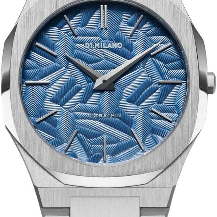 D1 Milano Watch Ultra Thin Olympic Blue