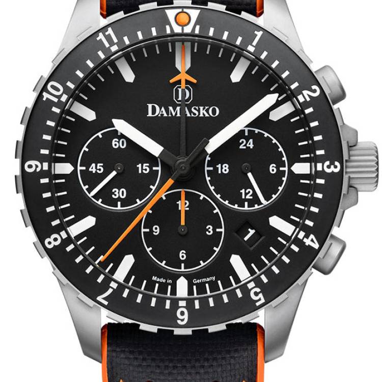Damasko Watch DC86 Orange Robby Black Orange - Black