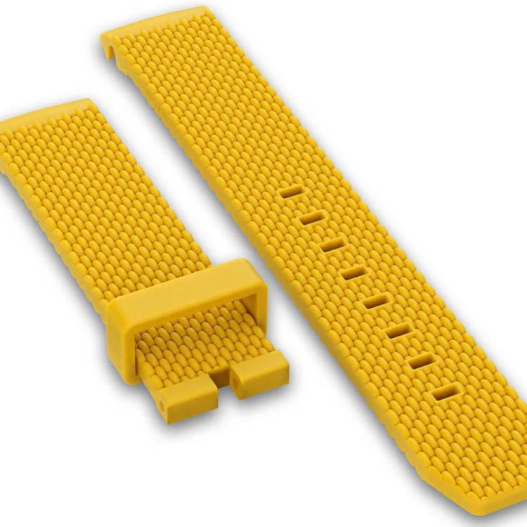 Doxa Strap SUB 200 C-GRAPH Rubber Yellow - Yellow