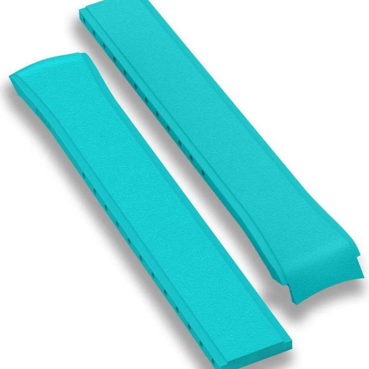 Doxa Strap SUB 300T Rubber Turquoise - Turquoise
