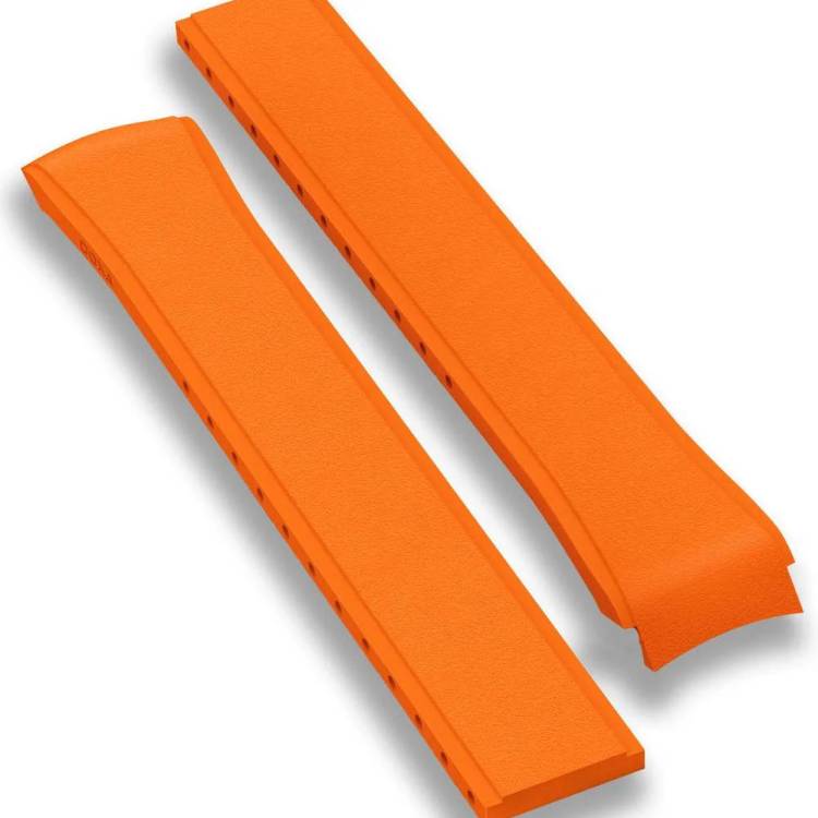Doxa Strap SUB 300T Rubber Orange - Orange