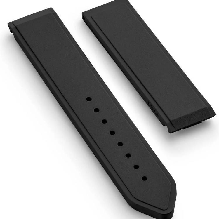 Doxa Strap SUB 600T Rubber Black - Black