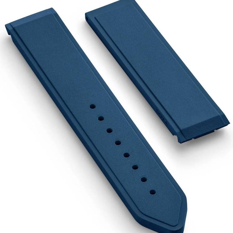 Doxa Strap SUB 600T Rubber Navy Blue - Blue
